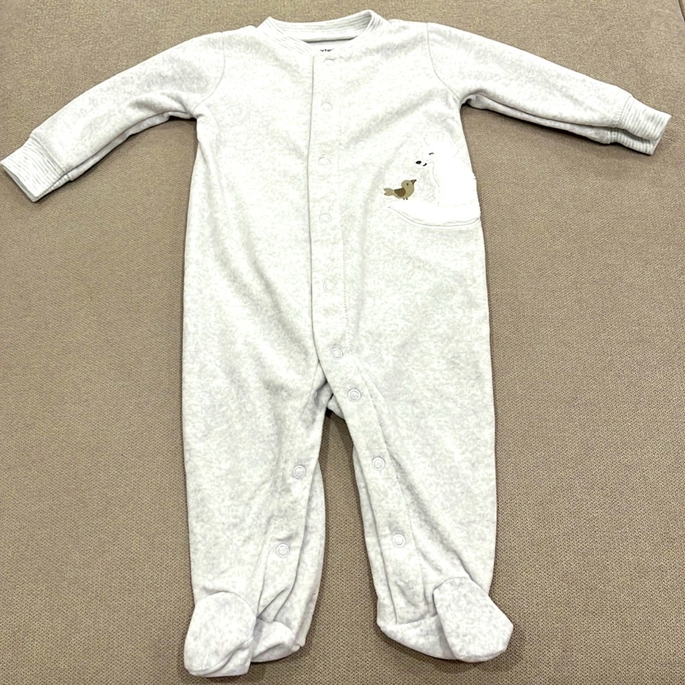 Carter’s Baby Bear Gray Onesie
